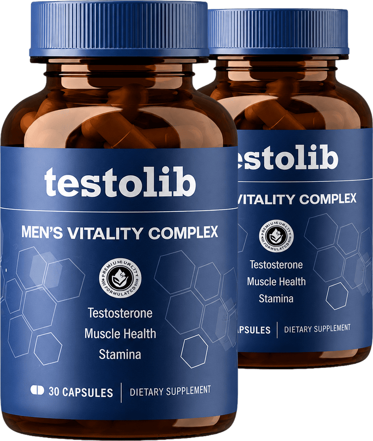 Testolib Men's Vitality Complex — 60-dagars förråd