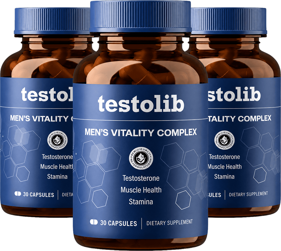 Testolib Men's Vitality Complex — 90-dagars förråd